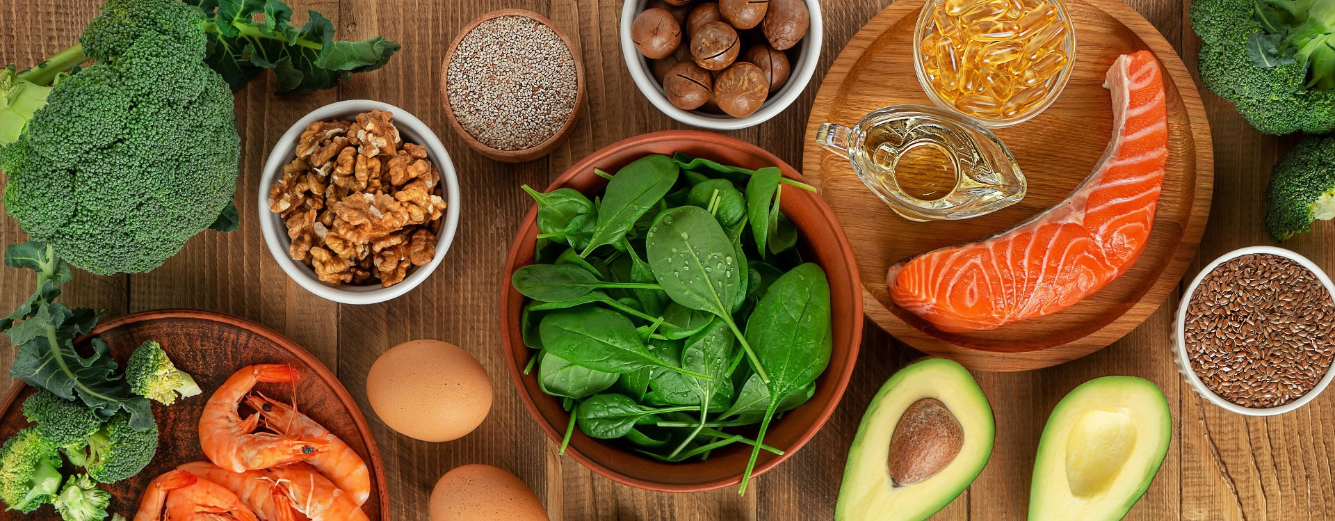 close-up-omega-rich-foods-wooden-table-directly